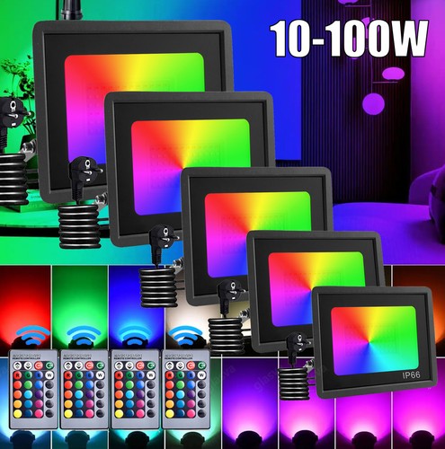 Proiettore led rgb 10w 20w - proiettore,
