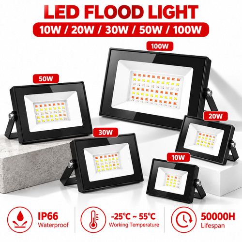 Proiettore led rgb 100w - proiettore,