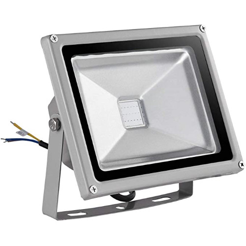 Faro led 20w rgb - 20w, corpo