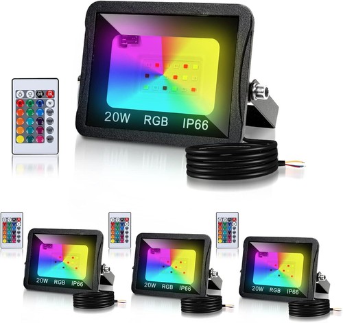 Proiettore led rgb w - led,