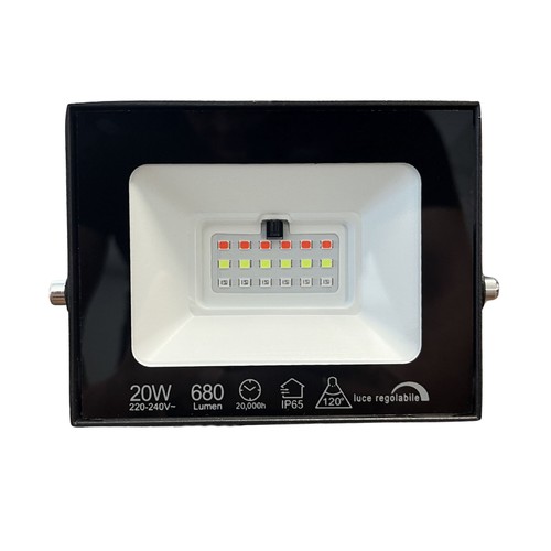 Faro led flood slim rgb - slim, con