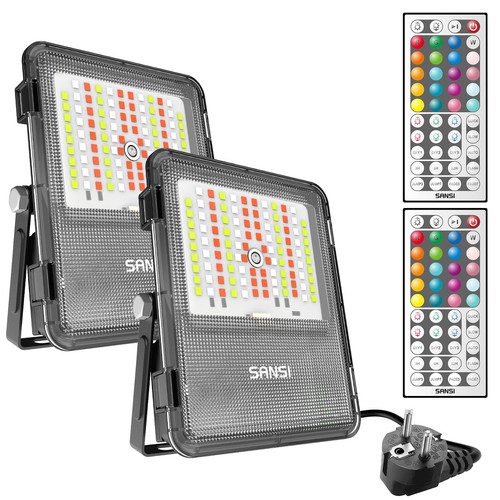 Proiettore led rgb faretto - 2x,