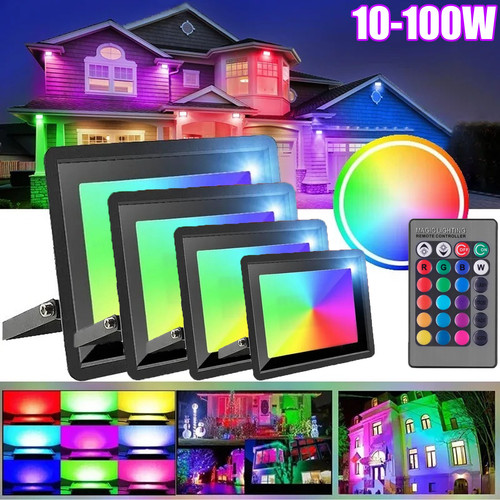 Proiettore led rgb 100 - proiettore, 10-100