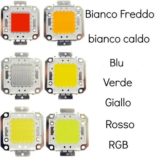 Chip led 20w ricambio - led,