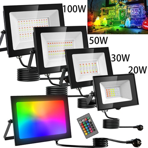 Proiettore led 100 rgb - led,