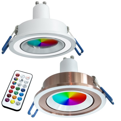Faretto led rgb gu10 - rgb,